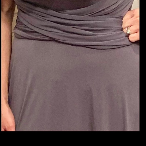 Sold-Von Vonni Gray Transformer "Prom,Formal,Wedding, Ball Dress" One Size - Picture 8 of 10